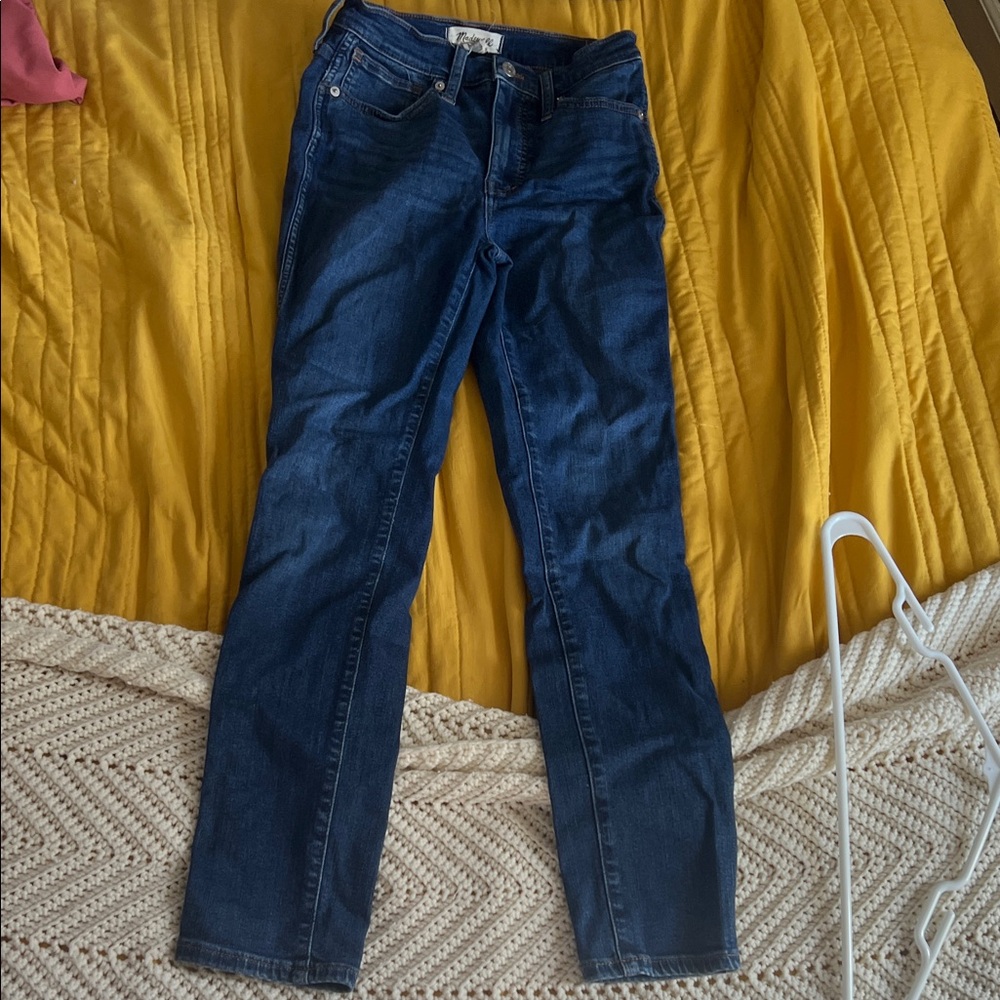 Madewell Dark Blue Skinny Jeans